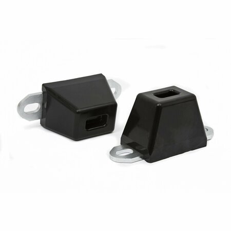 DAYSTAR Bump Stop W/ Slotted Mounting Plate 2.25in Tall x 3in Long x 2in Wide KU09036BK